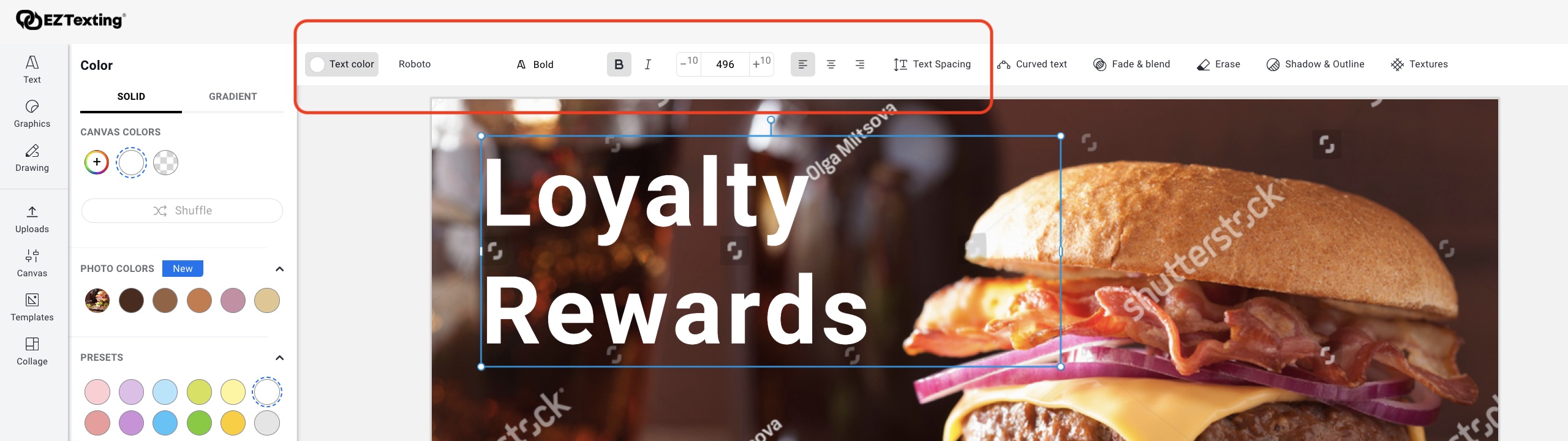 How to Add Text to an Image for MMS Text Campaigns