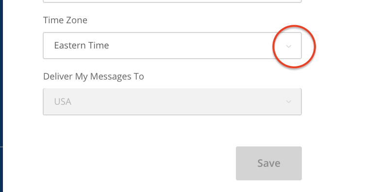 My Messages Are Being Sent At The Wrong Time