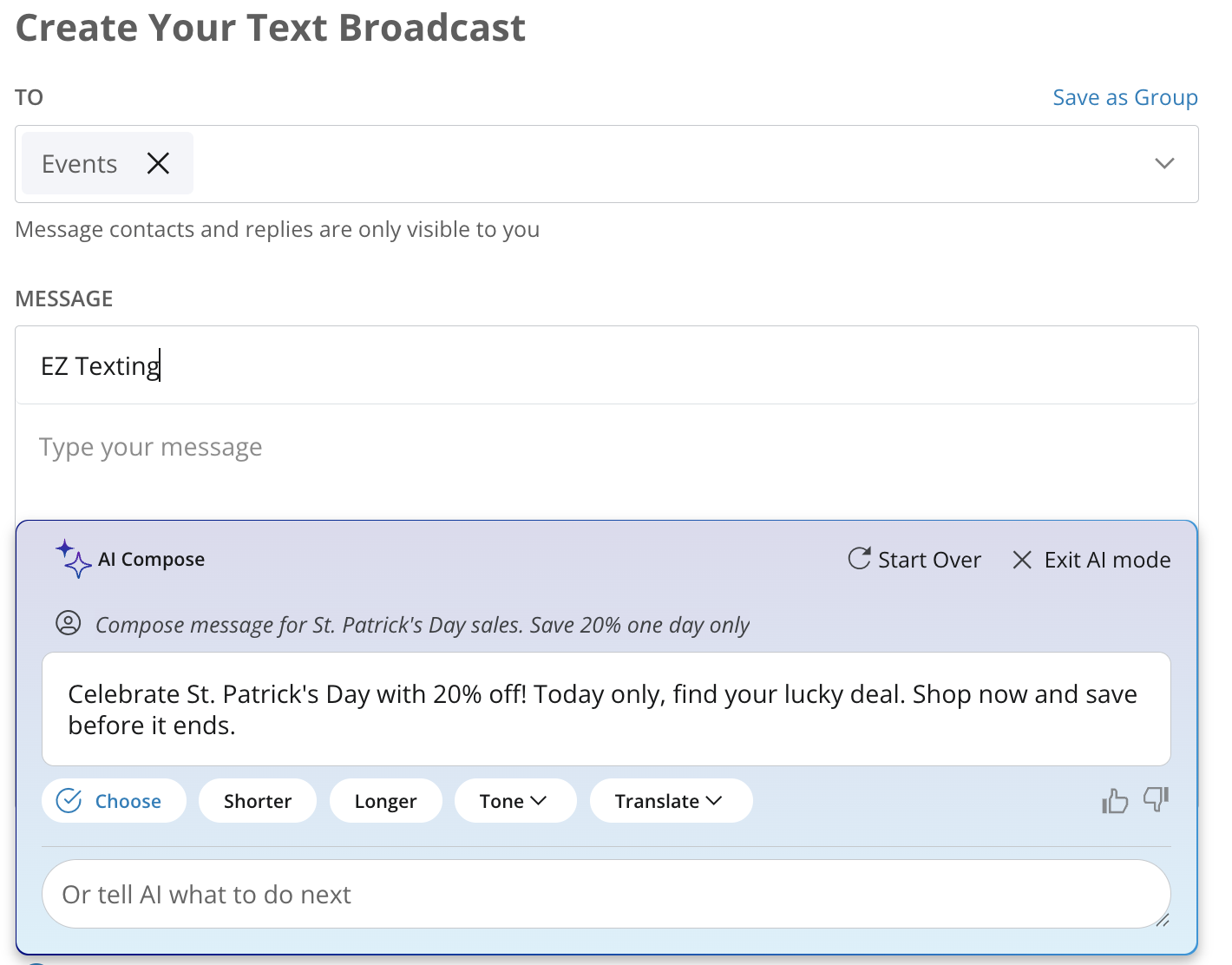 AI Compose Tips for Effortless SMS Campaigns